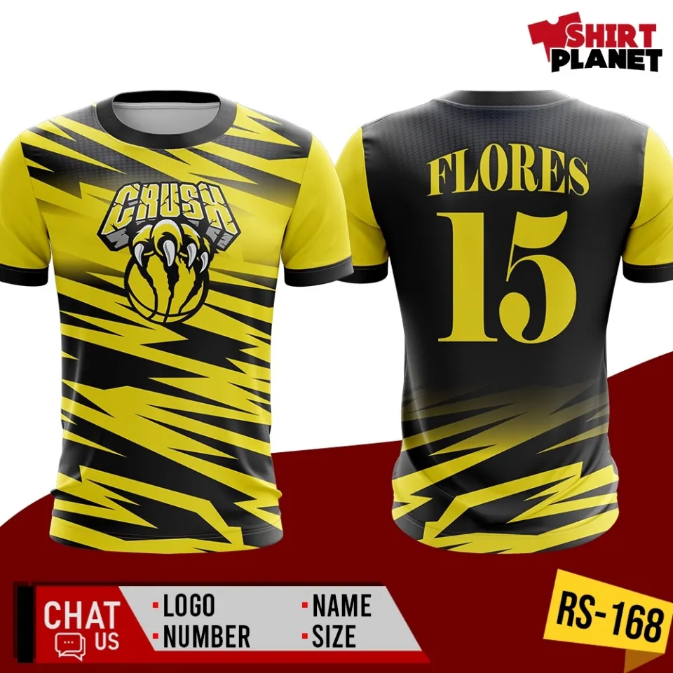 yellow customized shirt
