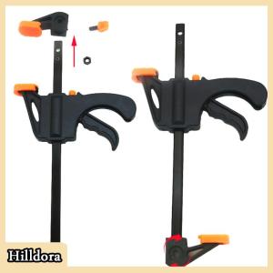[Hilldora] Woodworking Work Bar Mini F Clamp Clip Set Hard Quick Ratchet Release Clip DIY Carpentry Hand Tool Gadget Woodworking Clamp