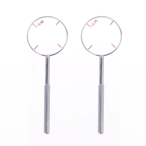 0.25/0.50 Round Optical for Cross Cylinder Lens Tool Set Diopters Optical Instruments Diopters Zinc Alloy Body Durable