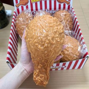 OOC Simulation Fried Chicken Squishy Slow Rising Extra Large Sensory Fidget Ball Boys Girls Decoration Food Squeeze Toy Party Favors