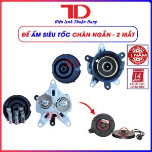 Đế Ấm Siêu Tốc Chân Ngắn Điện Lạnh Thuận Dung 1/2 Mắt - Phụ Tùng Điện Lạnh Chính Hãng