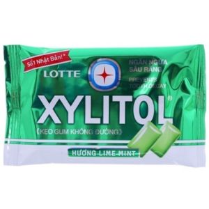 Kẹo singum bạc hà không đường Xylitol vỉ 116g