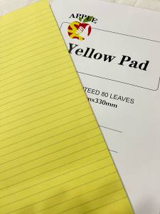 Yellow Pad Intermediate – Classic Writing Paper for School & Office
