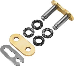 DID HV Gold Motorcycle Chain Buckle Rivet Linker O-Ring Joint Connector Durable Oil Seal Link Lock