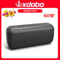 Loa Bluetooth 5.0 Xdobo X8 II Công Suất 60W, Loa Di Động Ngoiaf Trời Chống Nước IPX5, Hỗ trợ 3 chế độ phát Bluetooth/Thẻ TF/AUX - Chính Hãng. 