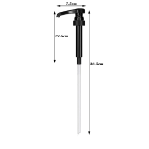 Plastic Syrup Pump for Easy Starbucks Maulin Davinci TopCreamery 10ml per pump Pump Cover