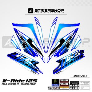 STIKER STRIPING ALL NEW X-RIDE 125 GRAFIS VARIASI 009