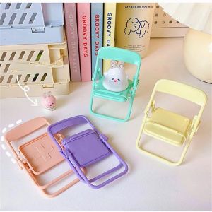 [Ready Stok] 1Pcs Stand Holder Hp Model Kursi Macaron Phone Holder Hp Kursi Lipat