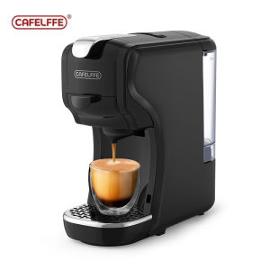 Cafelffe 3-in-1 Pods Coffee Maker 19 Bar Espresso Machine for Pods for Nes*/DG*/Espresso Powder Makes iced coffee