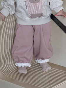 Childrens clothing for spring 2026 Childrens Clothing Spring Style Girls Outfit Korean Style Clothes Baby Sweatshirt Two-Piece Set