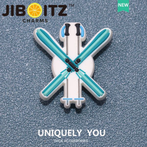 Jibbitz cross charm Shoe Buckle Shoe Accessories Ski Sports DIY Fashion Decorative Buckle