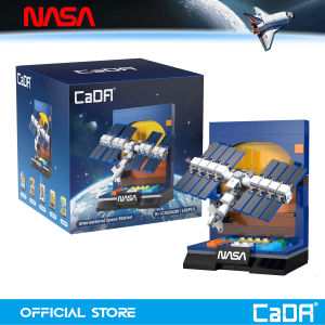 CaDA NASA International Space Station Set DIY Space Series DIY Blocks Toy Set C56042W