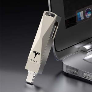 TESLA Model S3XY 2TB USB 3.2 Flash Drive: High-Speed Transfer