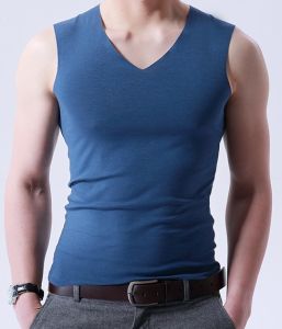[READY STOCK] Baju Dalaman Singlet Kamisol Lelaki - Mens Camisole Singlet Inner Shirt Casual Plain