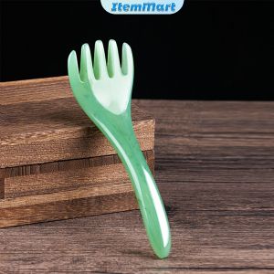 ItemMart Resin Head massage comb massager stick Five claws comb Head