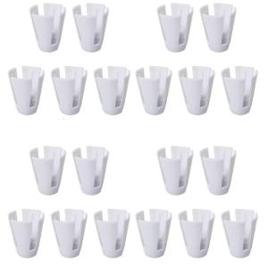 2/5Pcs White Thread Spool Cone Holder for Industrial Sewing Machine Light Weight Coil Claws Thread Spool Cone Holder