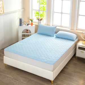แผ่นรองฉี่4ชั้นกันน้ำกันเปื้อน ผ้าปูที่นอน มีรัดมุม หนา กันลื่น แผ่นรองกันฉี่ผู้ใหญ่ ระบายอากาศได้ดี ฝ้าย100%