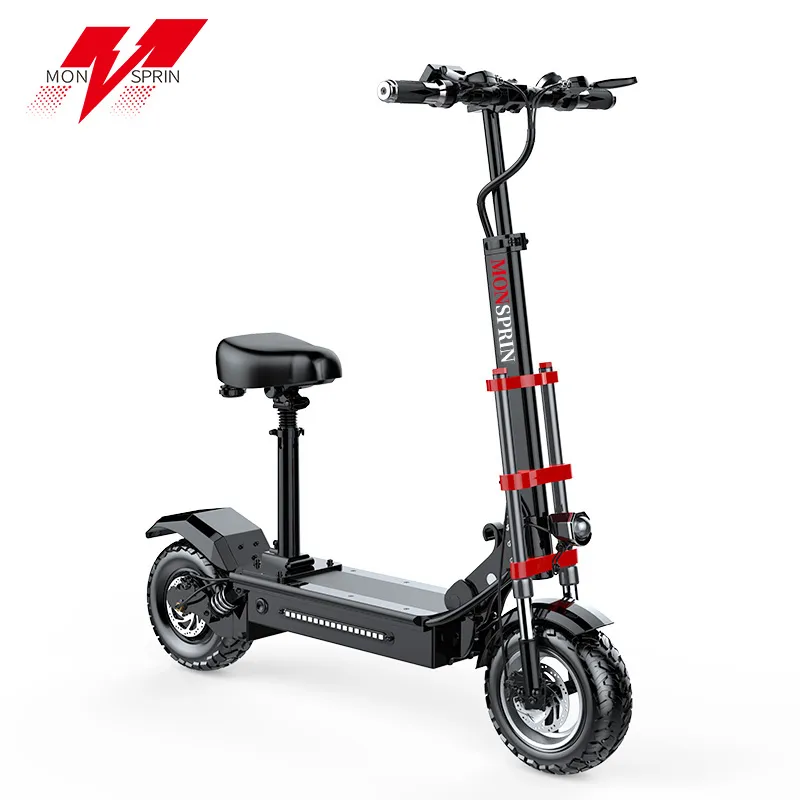MONSPRIN Q20 สกู๊ตเตอร์ไฟฟ้าออฟโรด ระยะ 40-150km ความเร็ว 55KM/H รับ 200 kg scooterไฟฟ้า สกูดเตอร์ สกู๊ตเตอร์ใหญ่ SEALUP