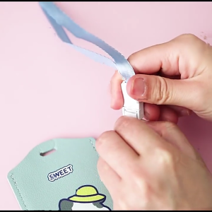 Credit ID Holder Cute Cartoon PU Leather Bus Pass for Case Cover