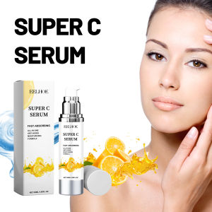 EELHOE Vitamin C Facial Anti-Aging Serum Moisturizing Whiten Wrinkle MusclesLifting Cream Rejuvenate Firming Remover Vitamin C Serum For Face Moisturizing Brightens Skin Repair Smooth Facial Essence Serum Facial Care Skincare Products