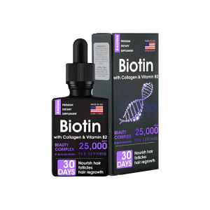 【Hot Sale】Biotin Hair Growth Vitamin Googeer hair follicle density drops Repair hair follicles