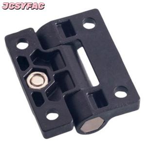 JCSYFAC Bản lề Hộp tủ điện PA bản lề giảm xóc màu đen thiết bị công nghiệp Bản lề cửa tủ bằng kim loại