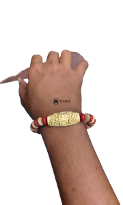 Gelang kombinasi dua macam kayu dan batu Bracelets