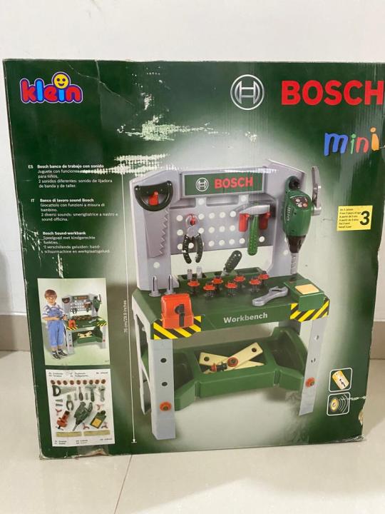 Tesco bosch store toy workbench