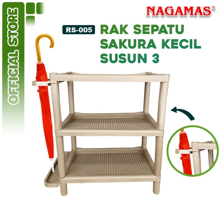 NAGAMAS%20Rak%20Sepatu%20Premium%20Sakura%20Kecil%20Susun%203%20/%20Rak%20Sepatu%203%20Susun%20/%20Rak%20Susun%20Serbaguna%20-%20Image%202
