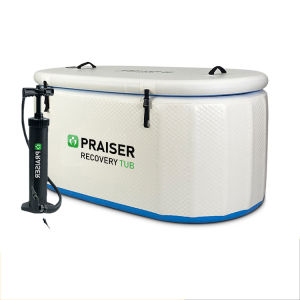 Sale Outdoor pvc outdoor ice tube barrel water therapy pool inflatable portable Ice Bath Insulated Recovery Pool Cold Plunge Ice Bath Tub