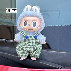 Ready Baju Boneka Labubu Jump Suit Clothes Baju Boneka Labubu 17cm Labubu Macaron The Monsters Pop Mart