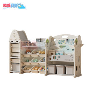 KISUBO Akari Full Set Plastic Storage Organizer Rack Shelf and Book Shelf