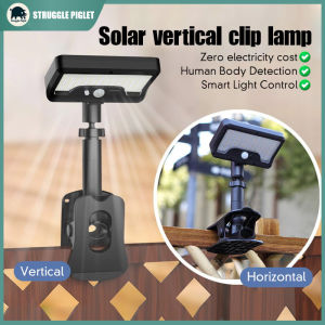 Solar Clip Light Waterproof LED Solar Emergency Light Portable Camping Light Outdoor Wall Light