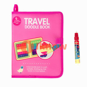 Reusable Magic Water Drawing Book Coloring Book with Water Pen Painting Toys Drawing Doodle Board For Kids Children Birthday Gift