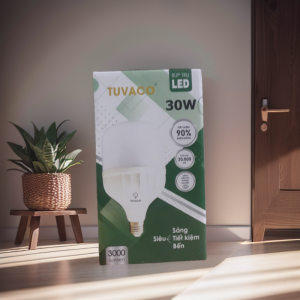 Combo 3 Bóng đèn LED trụ 30w nhựa bọc nhôm cao cấp(đủ công suất)