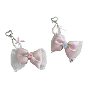 Soft Fabric Materials Bowknot Ornament Portable for Bedroom or Wardrobe Decoration With Floral Pattern Daily Casual Use