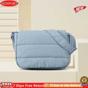[HOSPORT Official Mall] Women Down Hobo Bag Soft Puffy Tote Handbag Quilted Crossbody Bag Commuting Bag