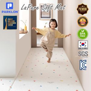[S 4 colors] PARKLON แผ่นรองคลานรุ่น La Pure Soft Mat ขนาด 100x140 หนา 1.2cm รุ่นใหม่ วัสดุใหม่ พรีเมี่ยมสุด