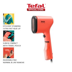 Tefal Pure Pop Handheld Garment Steamer DT2020 DT2022 DT2024 DT2026 – Anytime Anywhere Sanitizing Steam Fast Heat Power Efficient
