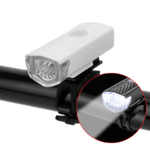 Đèn Led Gắn Cổ Tay Xe Đạp 3 Chế Độ Sáng Sạc USB Đèn Pha Nhấp Nháy Dễ Dàng Lắp Đặt Chống Thấm Nước