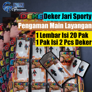 Deker Pelindung Jari Benang Layangan Dan Pengaman Futsal Motif Logo Sukhoi