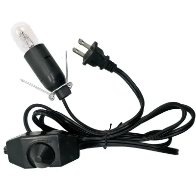 【COD&Fast Delivery】 Base Assembly Replacement Cords with Dimmer Switch Salt Lamp Cord Salt Rock Lamps Light Bulb Holder Salt Lamp