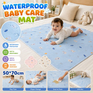50x70cm Baby Diaper Changing Mat Reusable Waterproof Soft Breathable Leakproof Baby Pad Diaper Mat