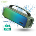 Robot Speaker RB570 Bass Boosted Stereo 1500mah Battery RGB Lights IPX5 Waterproof Bluetooth Speaker Big 5.3 Original. 