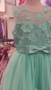 Cross-border bestseller: Long floral evening dress for older children princess dress childrens piano birthday wedding dress tutu dress