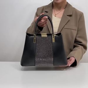 Túi xách tay nữ mẫu mới thời trang túi xách nữ dung tích lớn cao cấp phong cách công sở túi tote đơn giản thanh lịch.