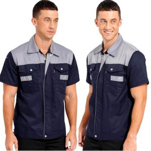 Labor Uniform Coveralls Jump Suit For Men Safety Workwear For Women Heavy Duty Long Sleeves Work Jumpsuit Coveralls M-2XL Construction