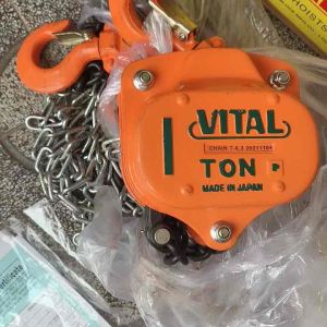 Vital chainblock 1ton with 3meters lifting chain made in japan