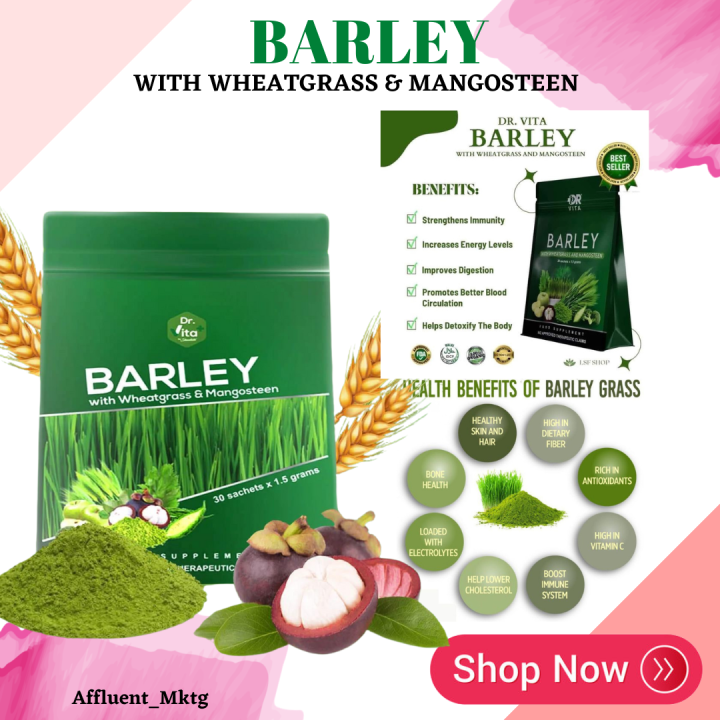 Original Barley With Wheatgrass & Mangosteen Pure Barley Grass Powder