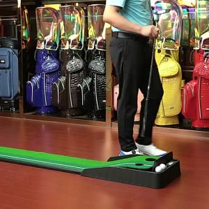 (Tặng Bóng Golf) Thảm Put Nhựa Dài 300cm Có Ray Trượt Bóng chính hãng PGM